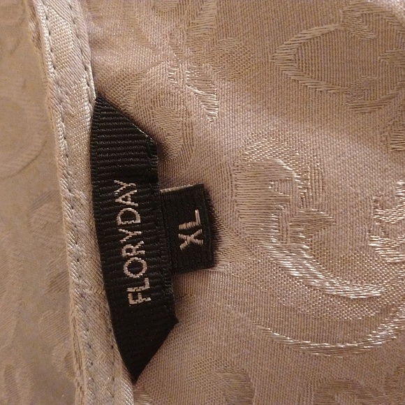 Floryday gray tone on tone formal dress and jacket Sz XL - Picture 8 of 8